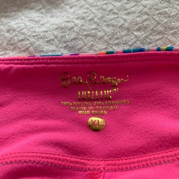 Lilly Pulitzer luxletic built in bike shorts skort skirt with shorts - Picture 6 of 9